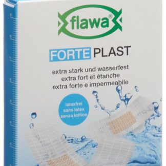 Flawa Forte Plast 2.5x7.6cm transparent 20 Stk