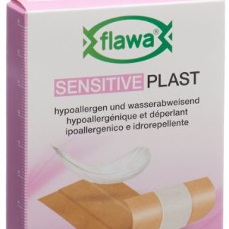 Flawa Sensitive Plast Pflasterstreifen 6x10cm 10 Stk