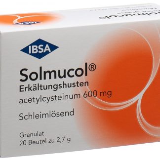 Solmucol Erkältungshusten Gran 600 mg Btl 20 Stk