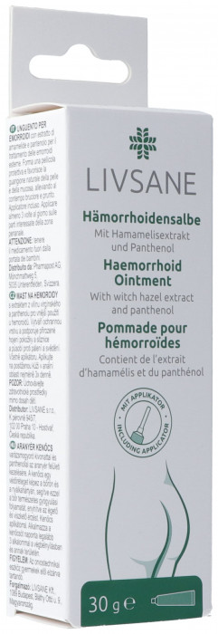 Livsane Hämorrhoidensalbe Tb 30 g
