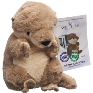 Warmies Wärme-Stofftier Otter Lavendel-Füllung removable pack