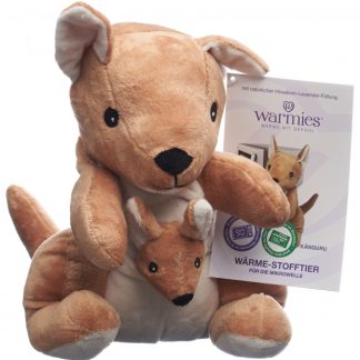 Warmies Wärme-Stofftier Känguru Lavendel-Füllung