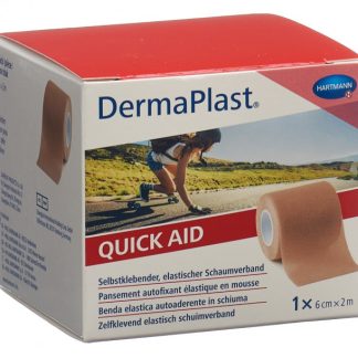 DermaPlast QuickAid 6cmx2m hautfarbig