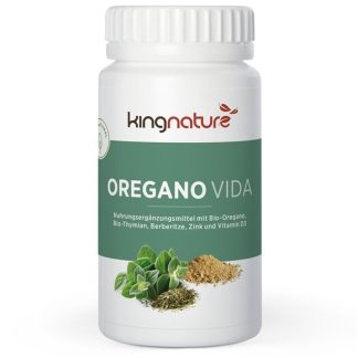 Kingnature Oregano Vida Kaps 614 mg Ds 60 Stk