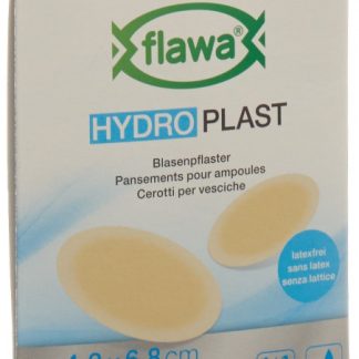 Flawa Hydro Plast Blasenpflaster 2 Grössen 6 Stk
