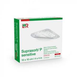 Suprasorb P sensitive border 10x10cm 10 Stk