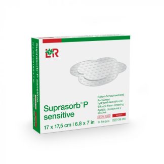 Suprasorb P sensitive border Sacrum 17x17.5cm 10 Stk