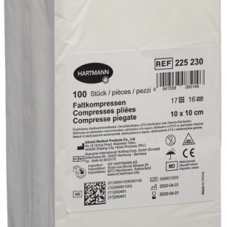 IVF Faltkompresse Typ 17 10x10cm 16 fach 100 Stk