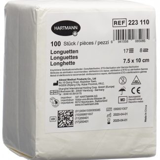 IVF Longuetten Typ 17 7.5x10cm 8 fach 100 Stk