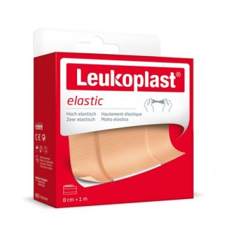 Leukoplast elastic 8cmx1m Rolle