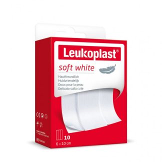 Leukoplast soft white 6x10cm 10 Stk