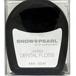 SNOW PEARL Zahnseide 50m gewachst Minze