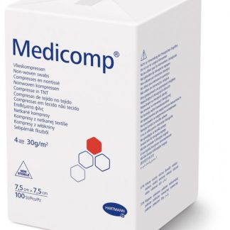 Medicomp 4 fach S30 7.5x7.5cm unsteril Btl 100 Stk