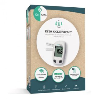 GO-KETO Messgerät Kickstart Gluk mg/dl Ket mmol/l