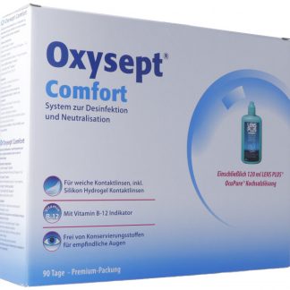 Oxysept Comfort Lös + LPOP 3 x 300 ml