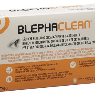 Blephaclean Reinigungstücher steril einzeln verpackt Btl 20 Stk