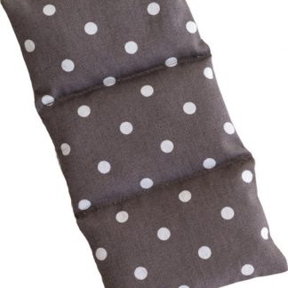 HERZZUCKER Traubenkernkissen 18x10cm Baby beige Punkte