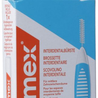 elmex Interdentalbürsten 0.6mm blau 8 Stk