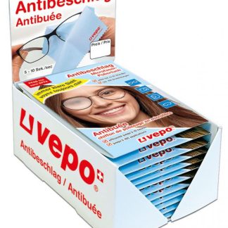Vepo Antibeschlag Microfaser Poliertuch 10 Stunden 160 Anwendungen 12 Stk