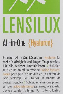 Lensilux All-in-One Hyaluron Kombilösung +Behälter Fl 360 ml