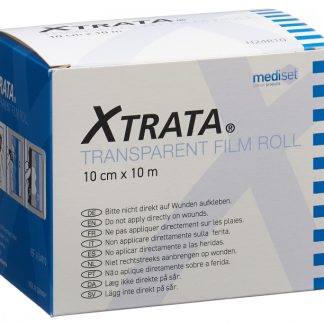 XTRATA transp Folienverband 10cmx10m mit Lipo-Gel