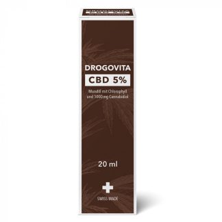 Drogovita CBD Mundöl 5 % Fl 20 ml