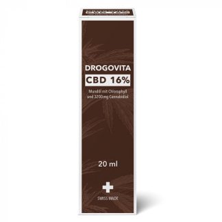 Drogovita CBD Mundöl 16 % Fl 20 ml