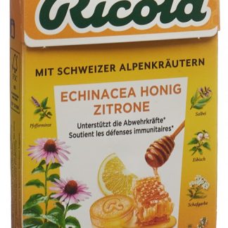 Ricola Echinacea Honig Zitrone mit Zucker Box 50 g