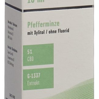 Supair Mundspülung Konzentrat CBD 5 % 1337 Minze Vial 10 ml