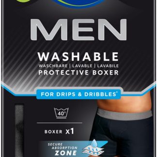 TENA Men Washable Underwear M schwarz