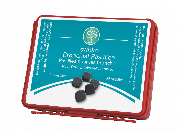 Swidro Bronchialpastillen N Ds 36 Stk x 4Stk