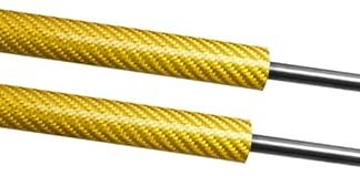 Kofferraum Gasfeder Für Nissan Für Prairie Für Freude PM11 Minivan 1995-1998 Boot Gas Streben Shock Lift Unterstützt Hinten Heckklappe Dämpfer 9045050R00 9045250R00 Hydraulische Gasfeder(Yellow carbon