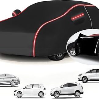 Autoabdeckung Vollgarage für Niss n Prairie M11 1988-1998(436x169x163cm),hohe Temperaturbeständigkeit, Regen- und Schneeschutz, Anti-Aging, mit Aufbewahrungstasche