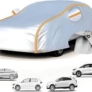 Autoabdeckung Vollgarage für Niss n Prairie M10 1982-1988(409x166x160cm),Wetterfest,Kratzfest,schmutzabweisend,schneefest,für alle Jahreszeiten geeignet,alterungsbeständig