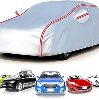 Autoabdeckung für Nissa  Prairie M10 1982-1988 (409 x 166 x 160cm),Regen- und schneefest,staubdicht,UV-beständig,elastischer Rand, alterungsbeständig,atmungsaktiv,langlebig