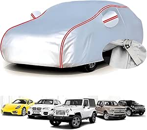 Autoabdeckung Vollgarage für Niss n Prairie M11 1988-1998(436x169x163cm),Staubdicht,wasserdicht,Vier Jahreszeiten,Oxford-Gewebe,seitlicher Reißverschluss,Alterungsschutz