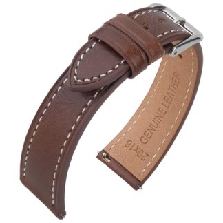 Calf Skin Watch Strap Vintage Brown