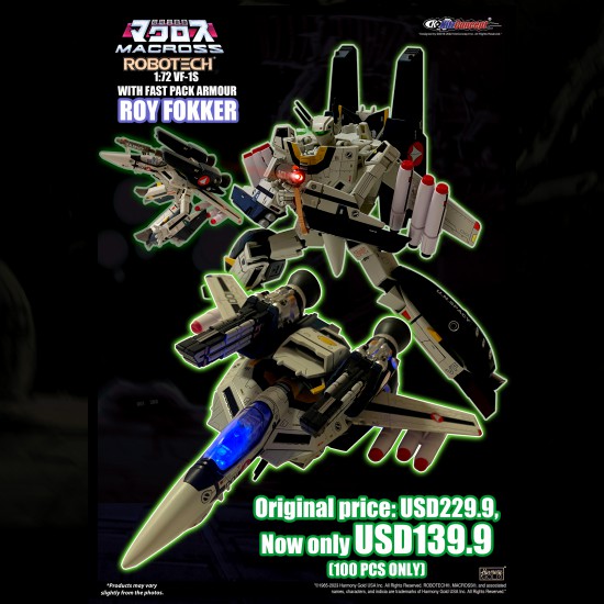 1/72 VF-1S ROY FOKKER WITH FAST PACK ARMOUR VERSION 2