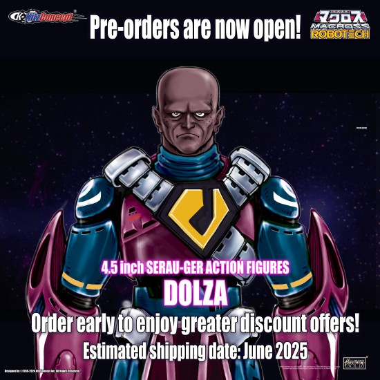 Macross 4.5 inch SERAU-GER ACTION FIGURES DOLZA<pre-order>
