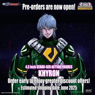 Macross 4.5 inch SERAU-GER ACTION FIGURES KHYRON<pre-order>