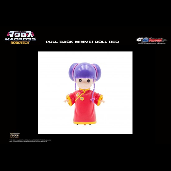 LYNN MINMEI PULL BACK DOLL (RED)