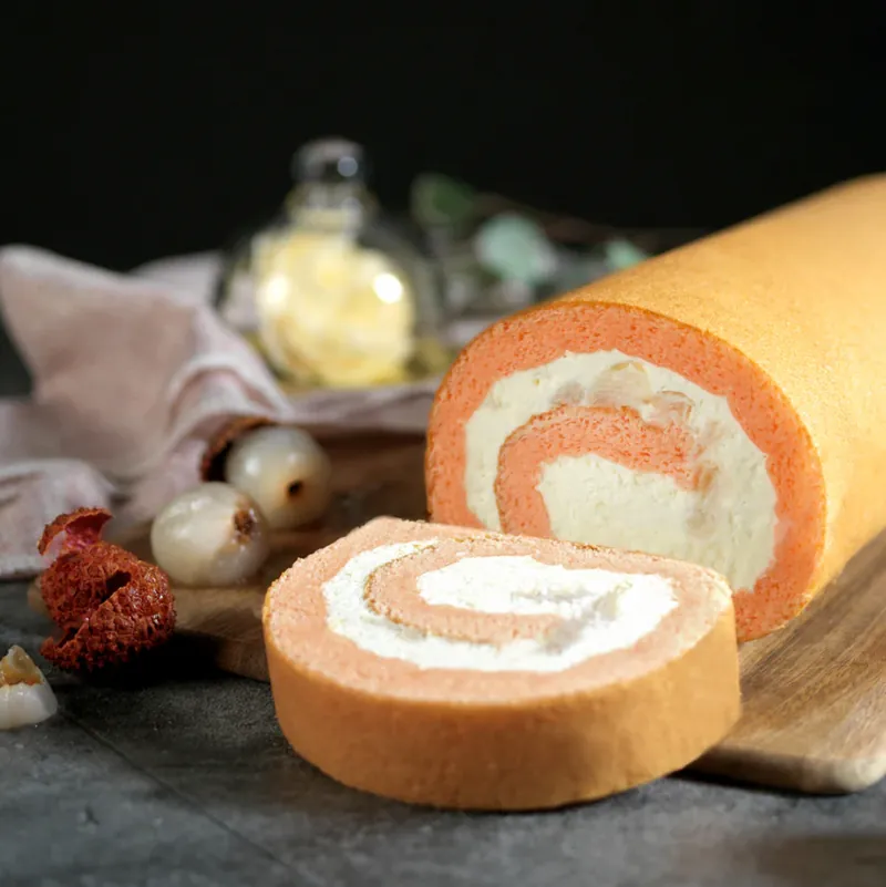Old Seng Choong Lychee Martini Swiss Roll