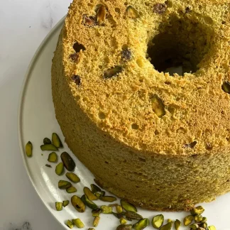 Vic Ellie Pistachio Chiffon Cake (8) [Jul Special]