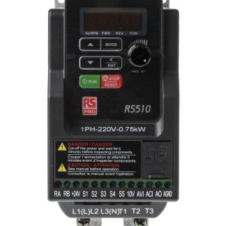 Inverter RS PRO, 0,75 W, 200 → 240 V ca, 1 fase, 0.01 → 599Hz