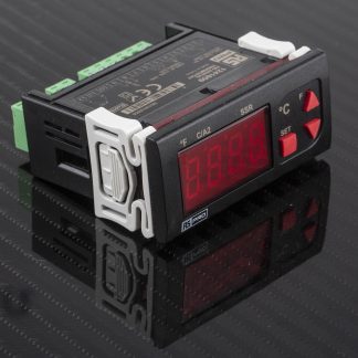 Regolatore di temperatura On/Off RS PRO, 230 V ca, 77 x 35mm, 2 uscite Relè, SSR