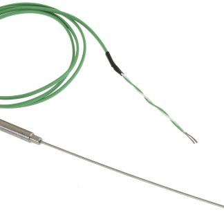 Termocoppia a isolamento minerale tipo K, Ø sonda 1.5mm, lungh. sonda 150mm, +1100°C