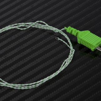 Termocoppia tipo K, Ø sonda 0.3mm, lungh. sonda 1m, +250°C