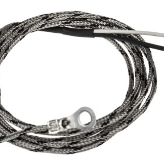 Termocoppia tipo J, Ø sonda 6mm, lungh. sonda 2m, +350°C