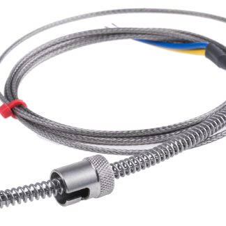 Termocoppia a baionetta regolabile tipo J, Ø sonda 6mm, lungh. sonda 2m, +350°C