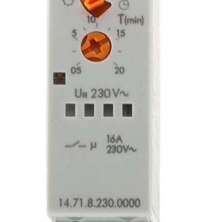 Temporizzatore luce scala Finder, Unipolare normalmente aperto, 230 V ca